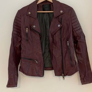 Nordstrom xs PU coat